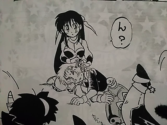 ていうか付き合ってないけど膝枕しとるの描いてたわ。 