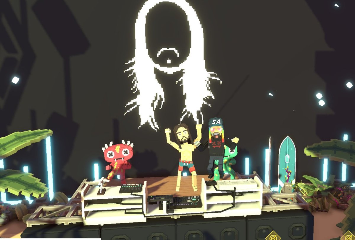 Jessica27083976's tweet photo. @TheSandboxGame @steveaoki I just participated in the #SandboxAlphaS3Giveaway for a chance to win 500 SAND! On stage with Steve Aoki, check out my screenshot below!
👇 https://t.co/hoAeNMP1Xm