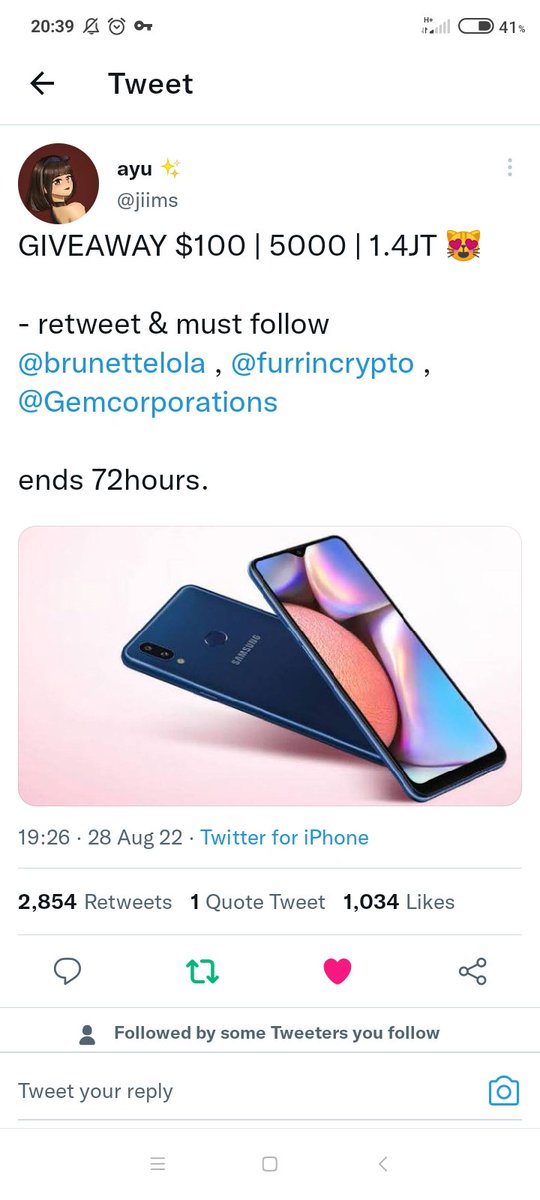 kathyreen_b's tweet photo. @jiims @brunettelola @furrincrypto @Gemcorporations All done☺️ thank you for this giveaway https://t.co/onNepHB6bg