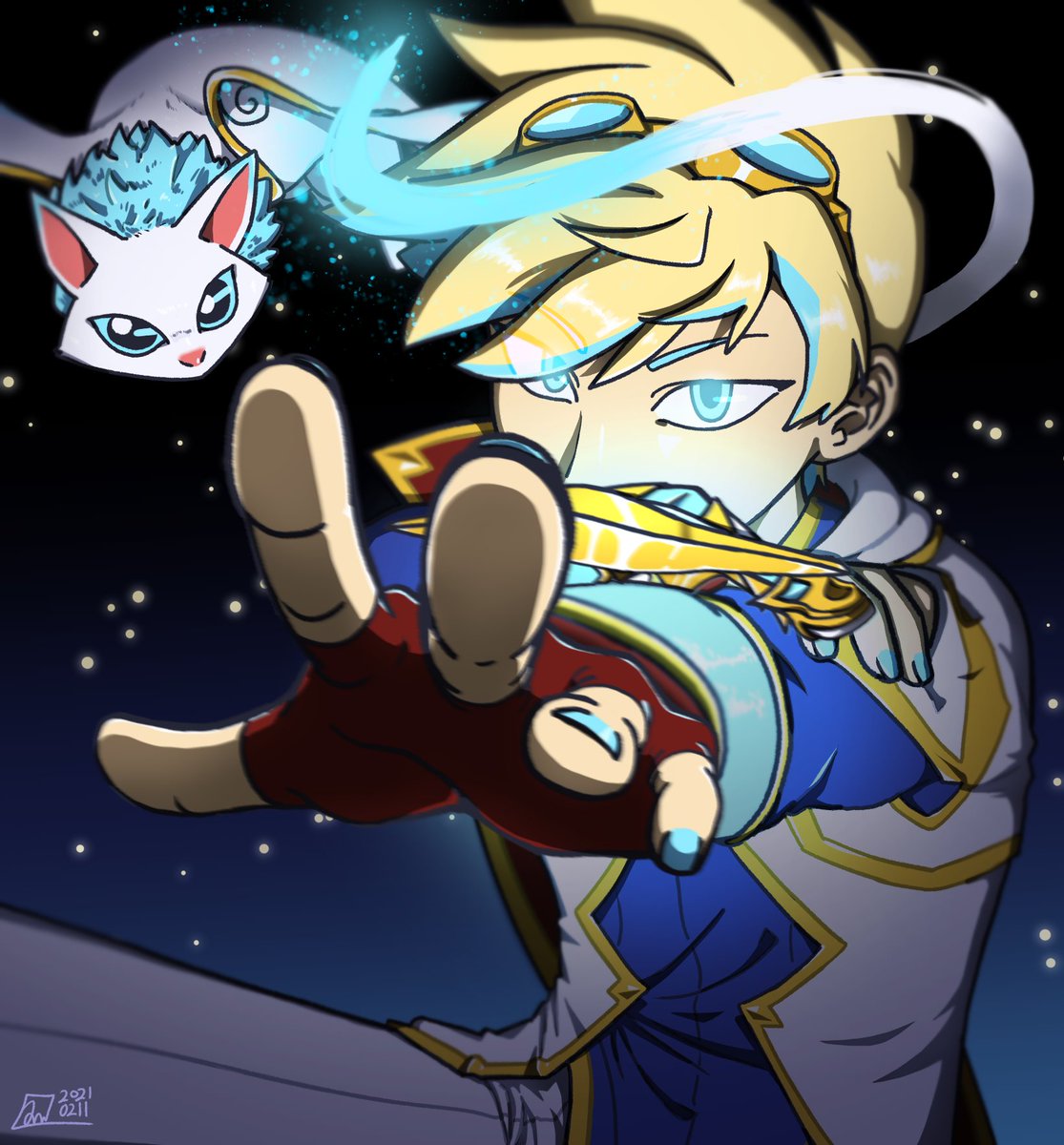 adami_am_art's tweet photo. 2021년도 이즈리얼 별수호자 스킨 재업
#lol #Ezreal #StarGuardianEzreal https://t.co/PO2vlgtx1J