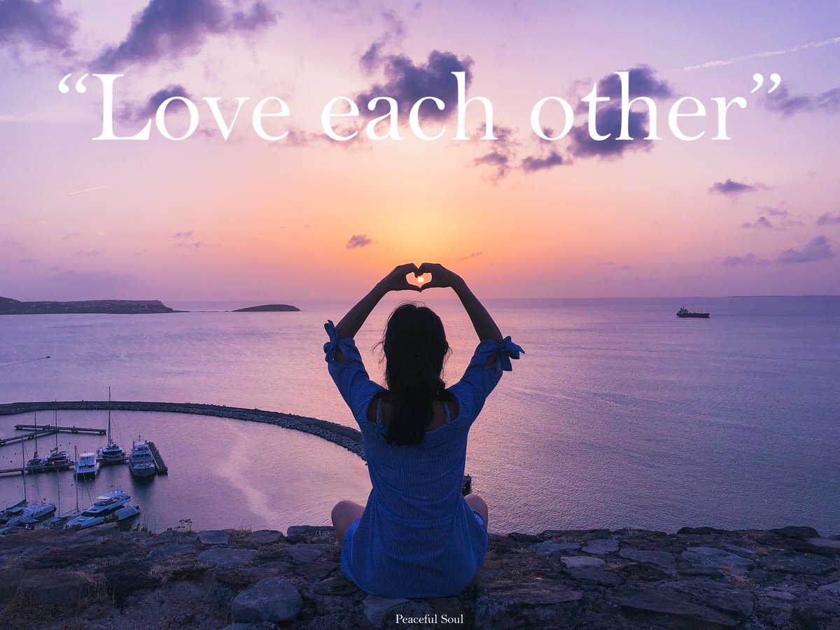 "Love each other" #quote