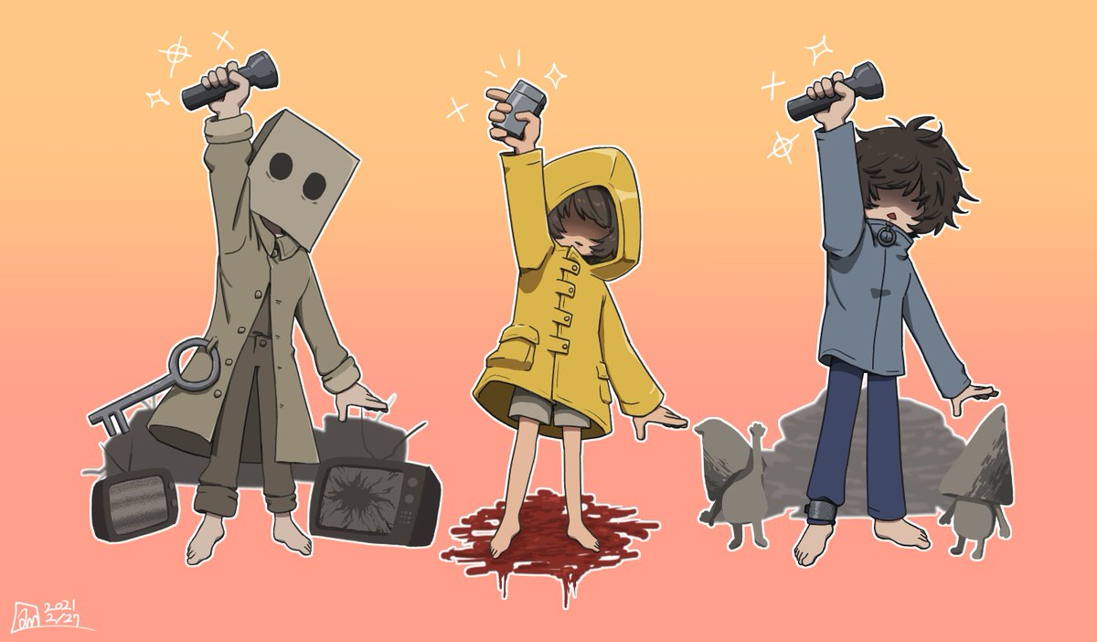 adami_am_art's tweet photo. 2021년도 리나메 라이트 들고있는 캐릭터 재업
#리틀나이트메어
#LittleNightmares https://t.co/Zz1mrvNR9K
