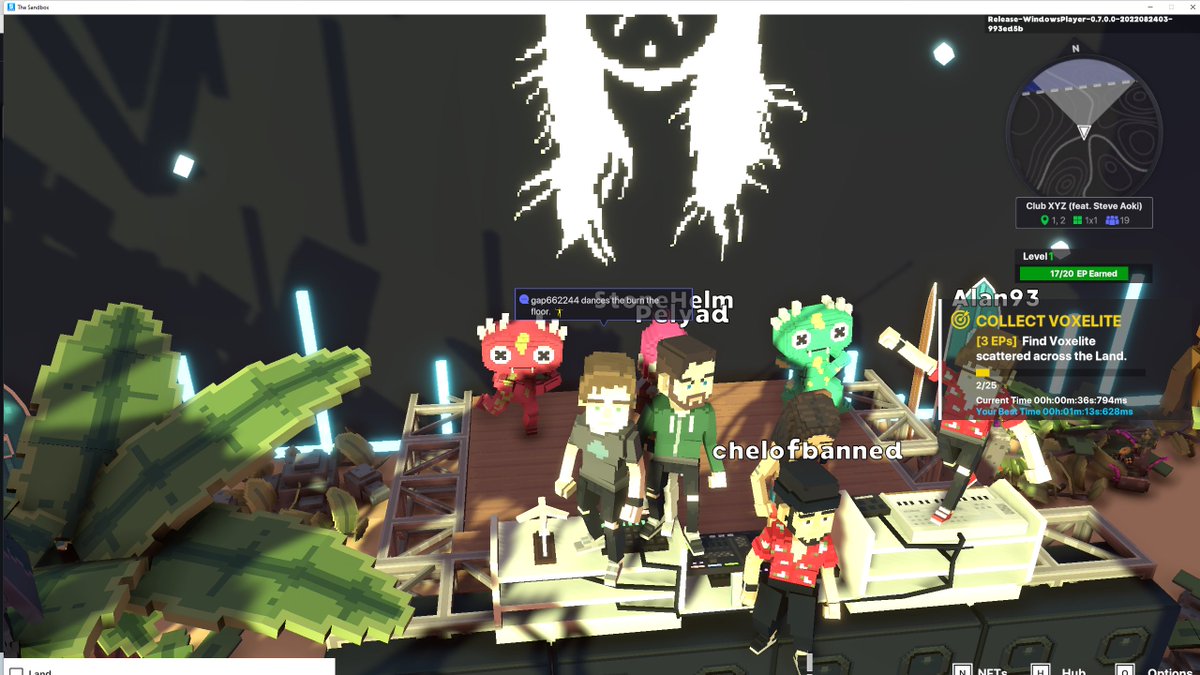 gap662244's tweet photo. @TheSandboxGame @steveaoki I just participated in the #SandboxAlphaS3Giveaway for a chance to win 500 SAND! On stage with Steve Aoki, check out my screenshot below!
👇 https://t.co/7LiWnic3ta