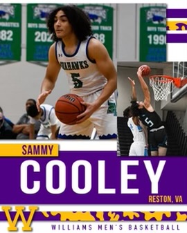 From Reston, VA and <a href="/SLSeahawksBball/">South Lakes Boys Basketball</a>, 6'3" guard Sammy Cooley joins the program. <a href="/sammycooley5/">sammycooley</a>