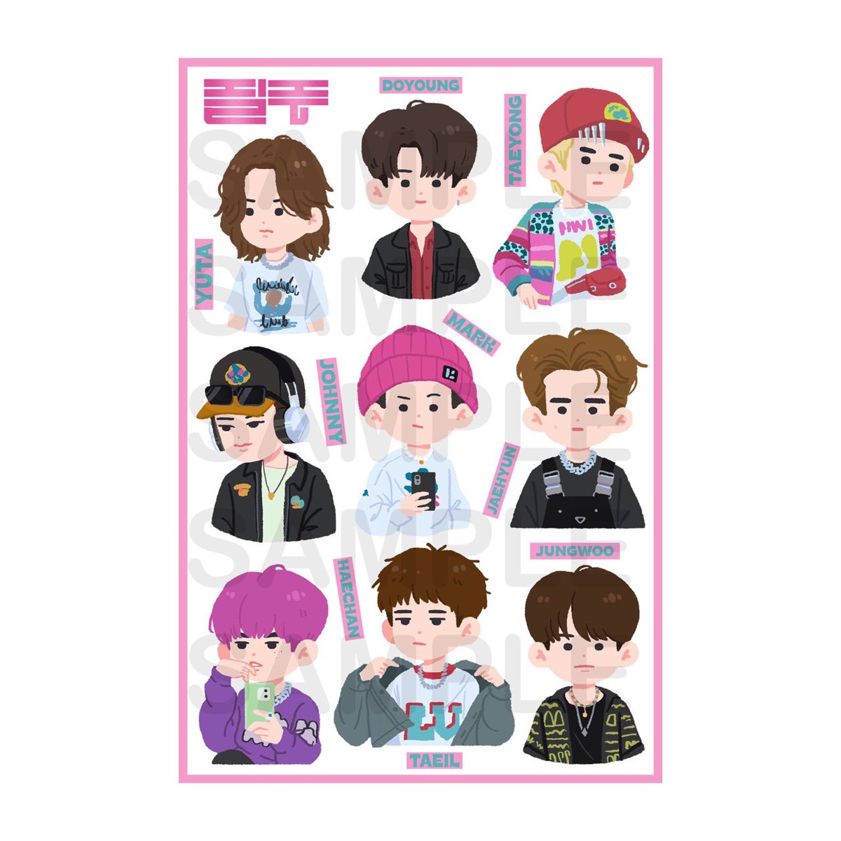 Kor_NCT's tweet photo. 우리칠사랑단 공동구매 특전

재질 : 무광코팅

앨범 1개 당 스티커 1장 https://t.co/fOfJA5htv2