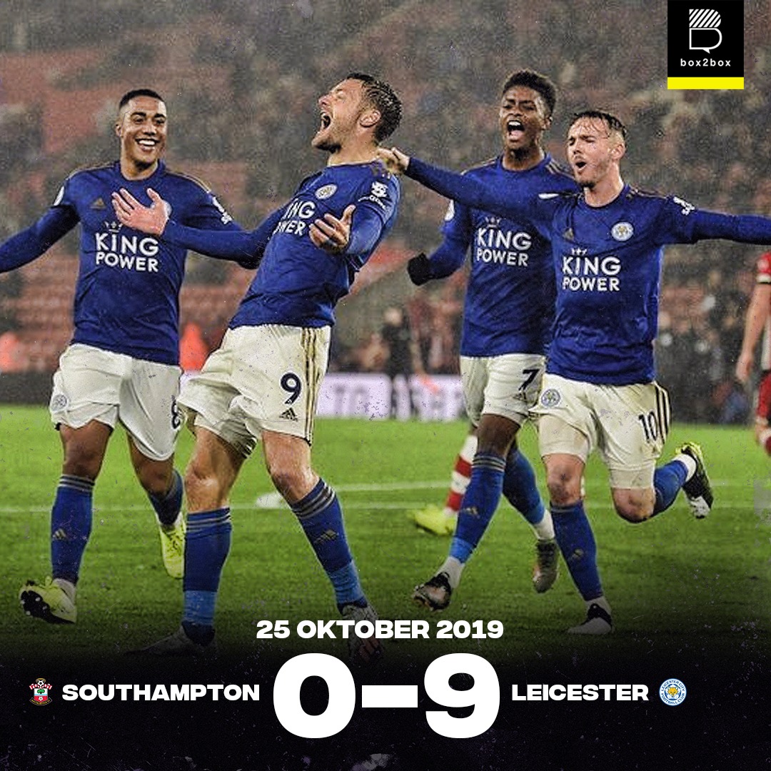 Box2BoxBola's tweet photo. Rekor 9-0 di Premier League 👀

Btw Southampton 💀
Kira-kira siapa nih yang bakal mecahin rekor 10-0 kedepannya? 🤔 https://t.co/WpoNmNhYhC