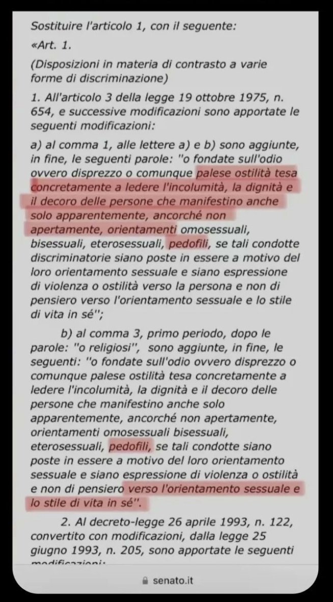 PaolaPC611's tweet photo. Queste merde del PD fanno sul serio, vogliono NORMALIZZARE e quindi poi LEGALIZZARE LA PEDOFILIA

Facciamogli capire cosa ne pensiamo! 

https://t.co/usoUoAdWxF https://t.co/KbJr9nzC7e