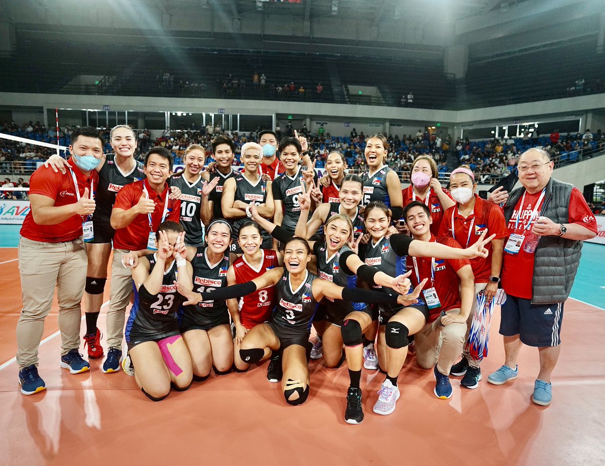 Congratulations, Team Philippines! 🇵🇭 #AVCCup2022 #AVCCupForWomen