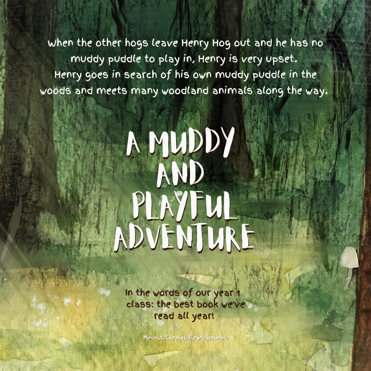 JonahLevkowicz's tweet photo. it’s not my usual style, but I wrote a childrens book at university three years ago which my professor said had potential — so now I share it with the world and little ones who just want a muddy adventure ☺️ https://t.co/4JvIJtAkn8