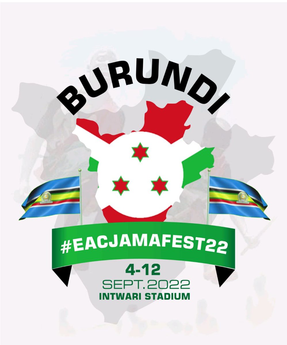 EACJamafest's tweet photo. The #EACJamafest22 will begin September 4th to 12th at the Intwari Stadium. We are very excited and can’t wait. https://t.co/sH159Io1i8