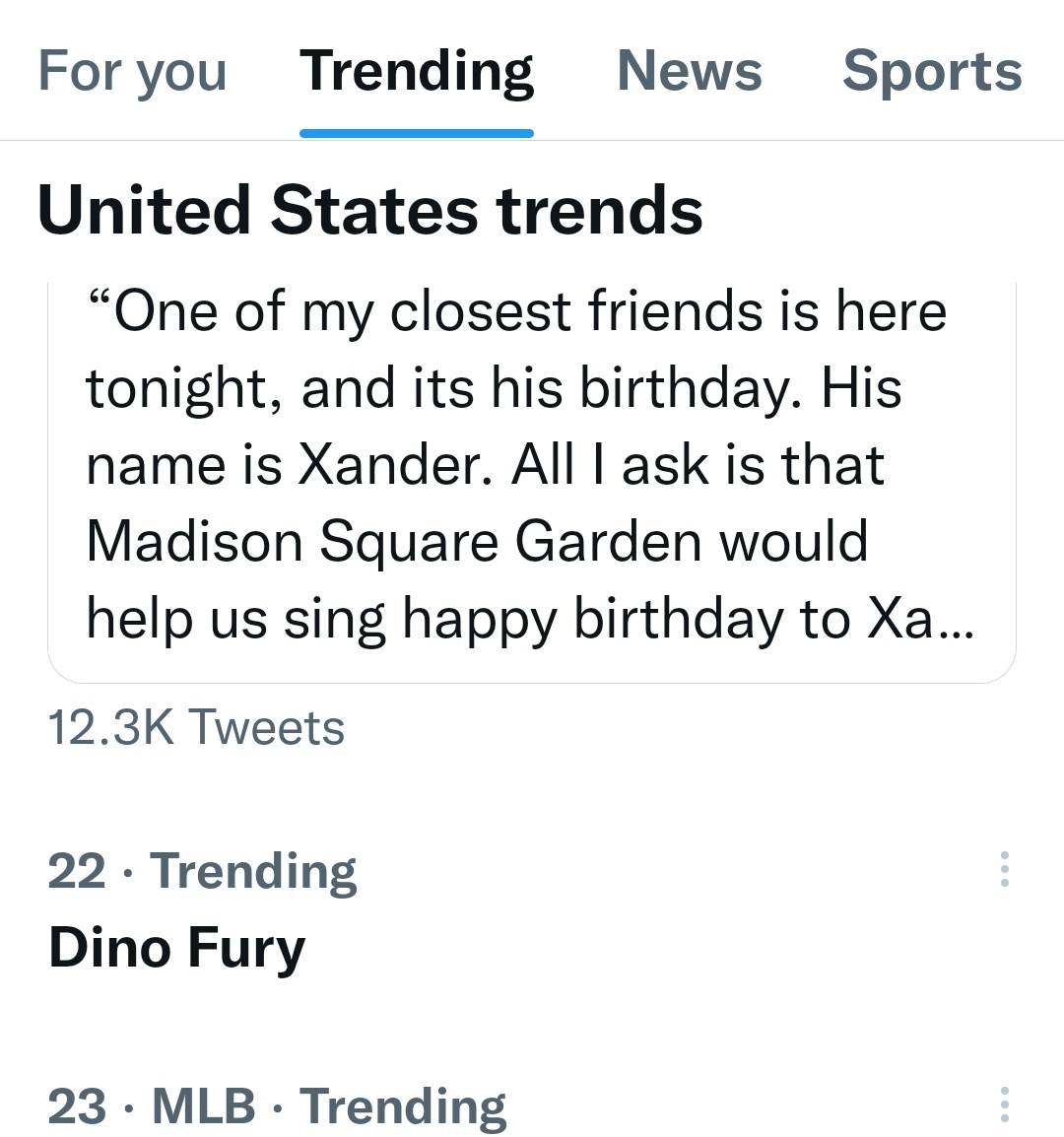 jgarciajordan's tweet photo. Cosmic Fury, Kyuranger AND Dino Fury taking up 3 spots in the US Trending! #PowerRangers #gogopowerrangers #PRCF #PRDF #PowerRangersCosmicFury #PowerRangersPowerWeek #PowerRangersDinoFury #CosmicFury #Kyuranger #DinoFury #PowerRangersDay https://t.co/dYWYbMv74k