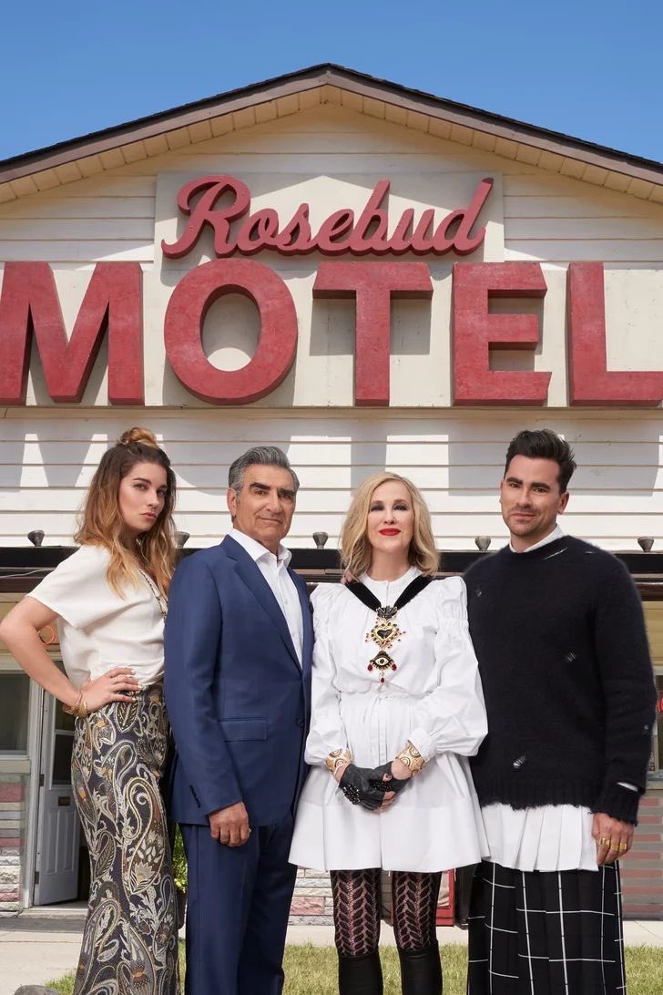 niloohr's tweet photo. I just actually finished the last episode of my forever favorite show, Schitt’s Creek! And I want more people to watch it! Did it make me feel I belong to that small town? Yes it did.  #schittscreek https://t.co/OJljrw6ixR