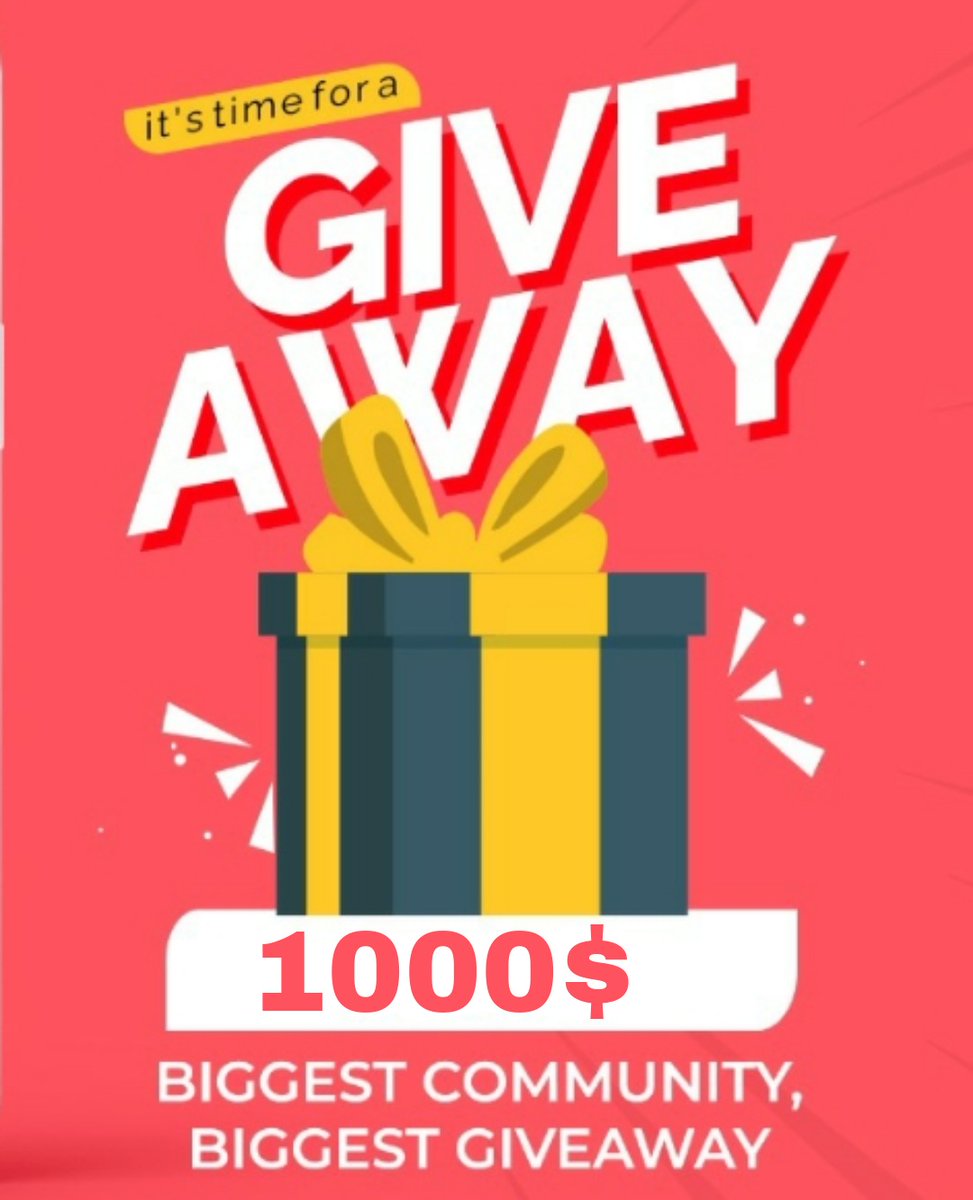 1 luck winner will get 1000$ who will correctly predict the peak of today's Kucoin Mega Bull Call.

Rules:
1. Like, retweet, Comment your expectated gain target with #KucoinMegaBullCall 
2. Make sure you have joined-  t.me/CryptoVIPSigna…

Hurry up.

#Giveaway #KuCoin