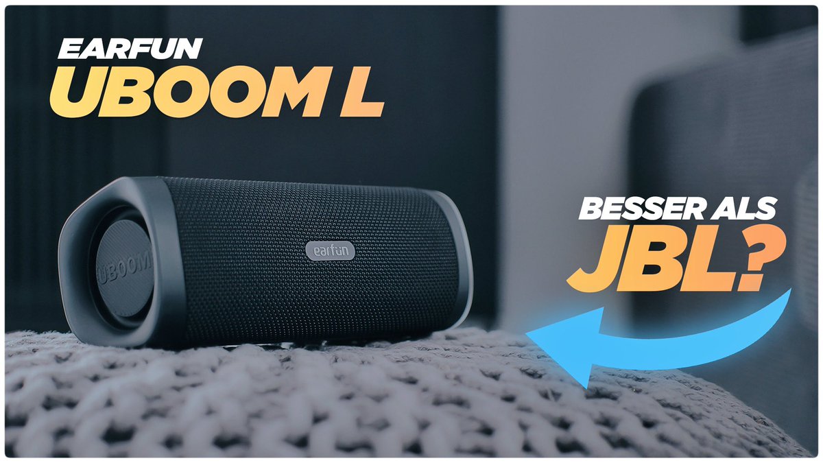M1MTechChannel's tweet photo. Deutlich günstiger aber besser? Earfun UBoom L tritt gegen JBL an.
https://t.co/Pm10yANz9B https://t.co/KD0copIZF4
