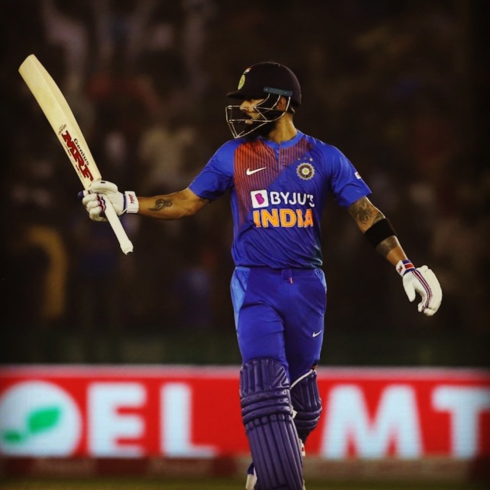 Swapnadeep2002's tweet photo. Virat Kohli's 100th T20I match !!
Good luck Captain! @imVkohli 

#ViratKohli https://t.co/IlE6WnTEB2