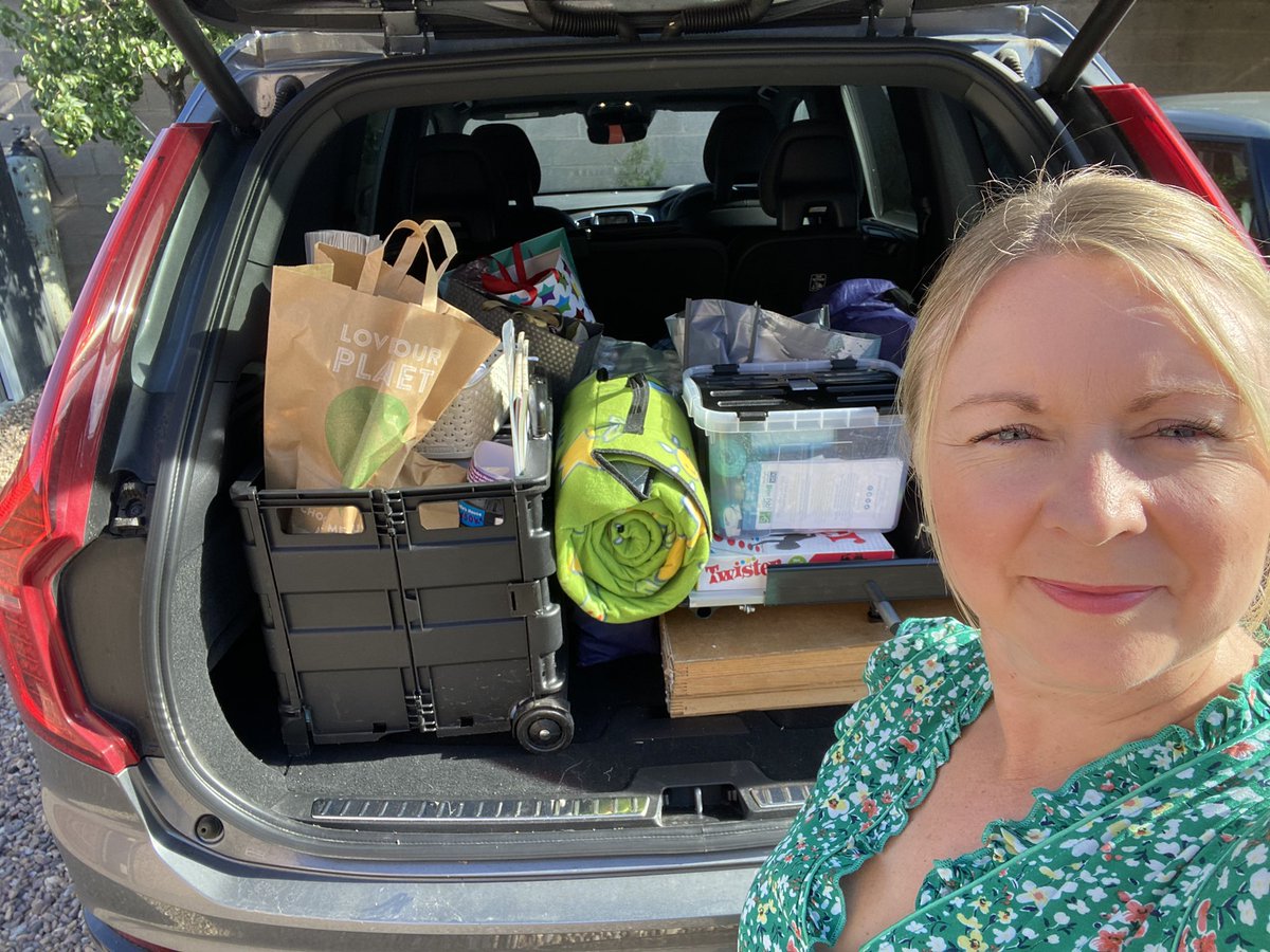 katejot's tweet photo. Car is packed up and ready to set up @cosbyyarnbomb #community #togethernessday we have stand in Victory Park, pop over to say hello to our friendly team and have a go on our fund raising games @Bodie_Hodges https://t.co/QUOy38QaFH