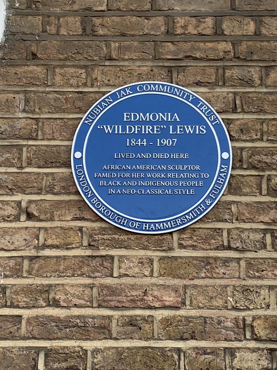 Lang22AdamPeter's tweet photo. Great to cycle by &amp; see latest #blueplaque up in H&amp;F #BrookGreen ⁦@LBHF⁩ celebrating rich diversity of our Borough on #bankholidayweekend welcoming back #NottingHillCarnival #Edmonia’Wildfire’Lewis https://t.co/QGhe4LsyMc