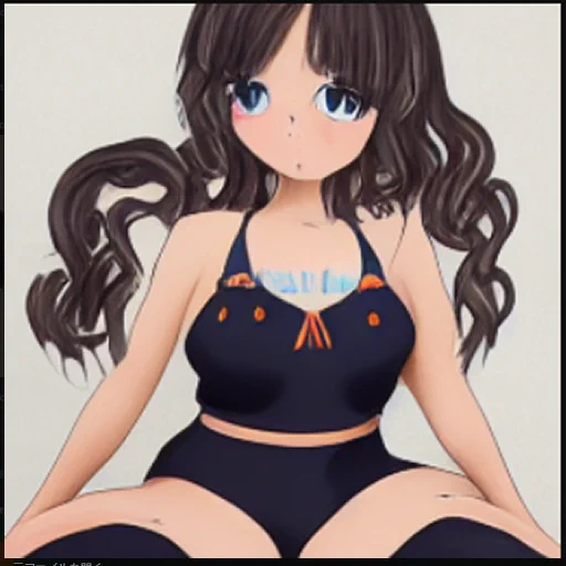 AIくんが描いた娘をエロ堕ちさせてみた。 