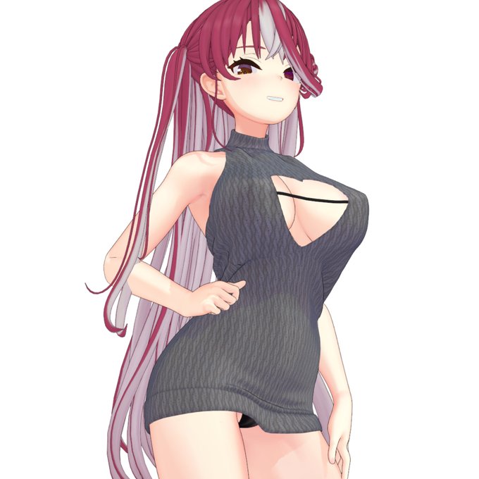 童貞を殺しそうな感じのセーターを作ってみました～🤗
レースを綺麗に作りたかったので
試してセーターをレースにしてみました
これは童貞狩りのマリン😋
テストモデルで追加しています～

三十路衣装も無料配布しています
もう月末なので
支援プラン加入は来月まで待った方が良いです🤡 