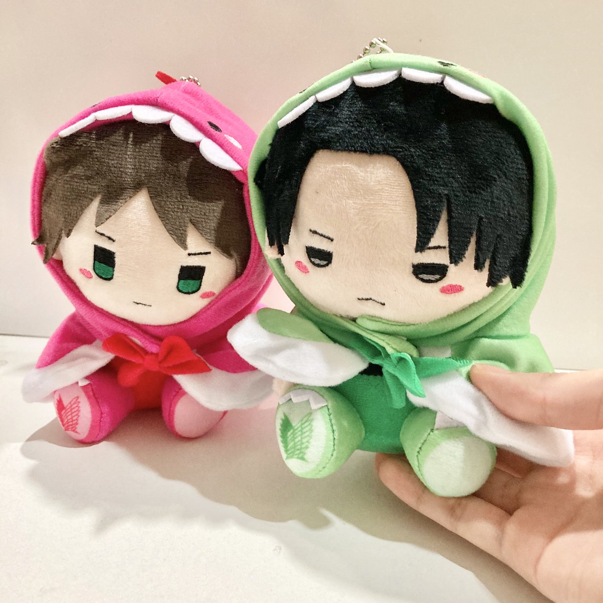 進撃の巨人 ぎゃおコレ ぬいぐるみ エレン リヴァイ バラ売り可