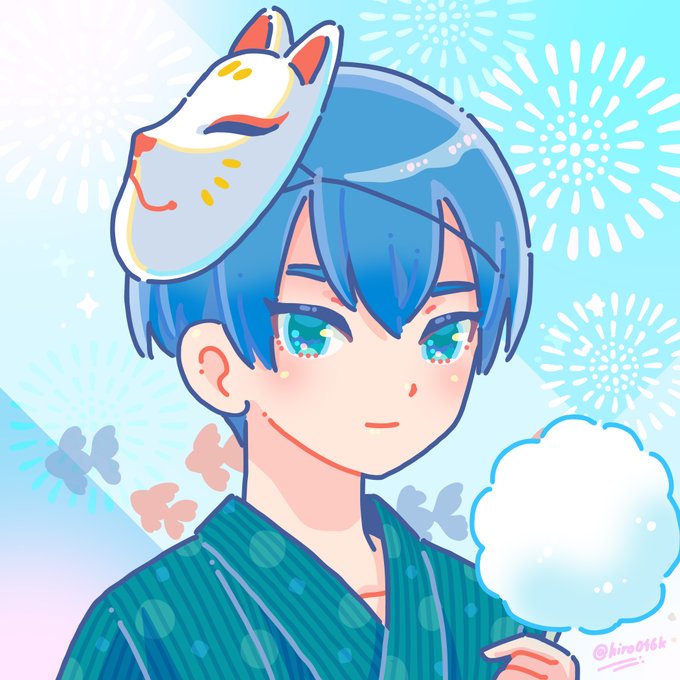 「cotton candy fireworks」 illustration images(Latest)