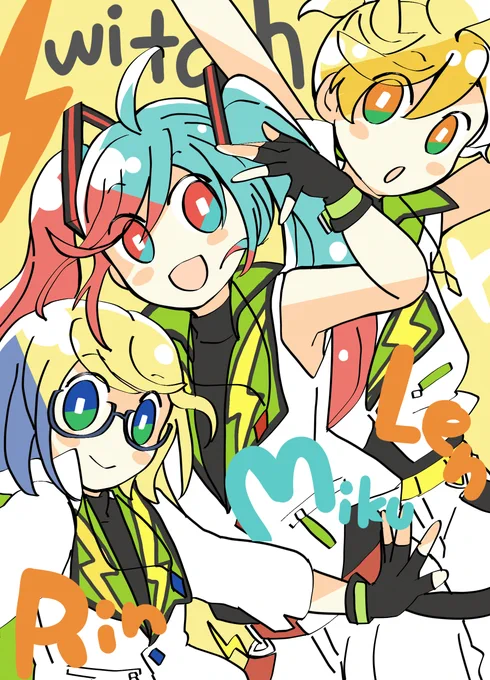 Switch &amp; 2wink with 初音ミク &amp; 鏡音リン・レンコラボおめでとう!～Switch ver.～ 