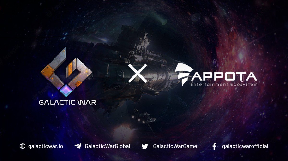 GalacticWarGame's tweet photo. 💥 Galactic War X Appota - PARTNERSHIP ANNOUNCEMENT💥
📣📣📣 We're glad to announce our Partnership with Appota
Thank you to the community for always accompanying and trusting us with a long-term and enthusiastic project.
#GalacticWar #GLW #FPS #UnrealEngine5 #AAA
 #Appota https://t.co/F4fPulpbTX