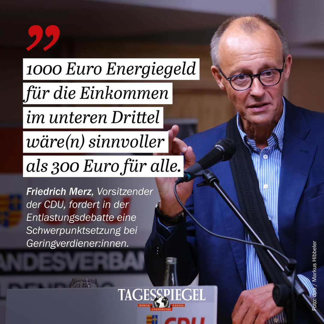 GuMo, die Ampel, also diese Koalition mit SPD und Grüne, wurde gerade von Privatjet-BlackRock Friedrich Merz sozialpolitisch und umverteilungstechnisch von links überholt