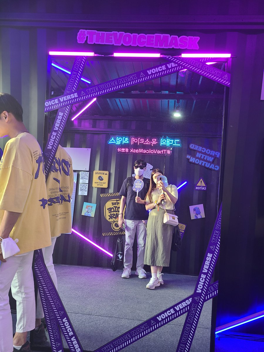 Angelainseoul's tweet photo. @theVoiceMask #voicemask #nft #microseoul2022 https://t.co/pAACeMiNel