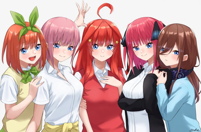 5っ#五等分の花嫁  #イラスト 