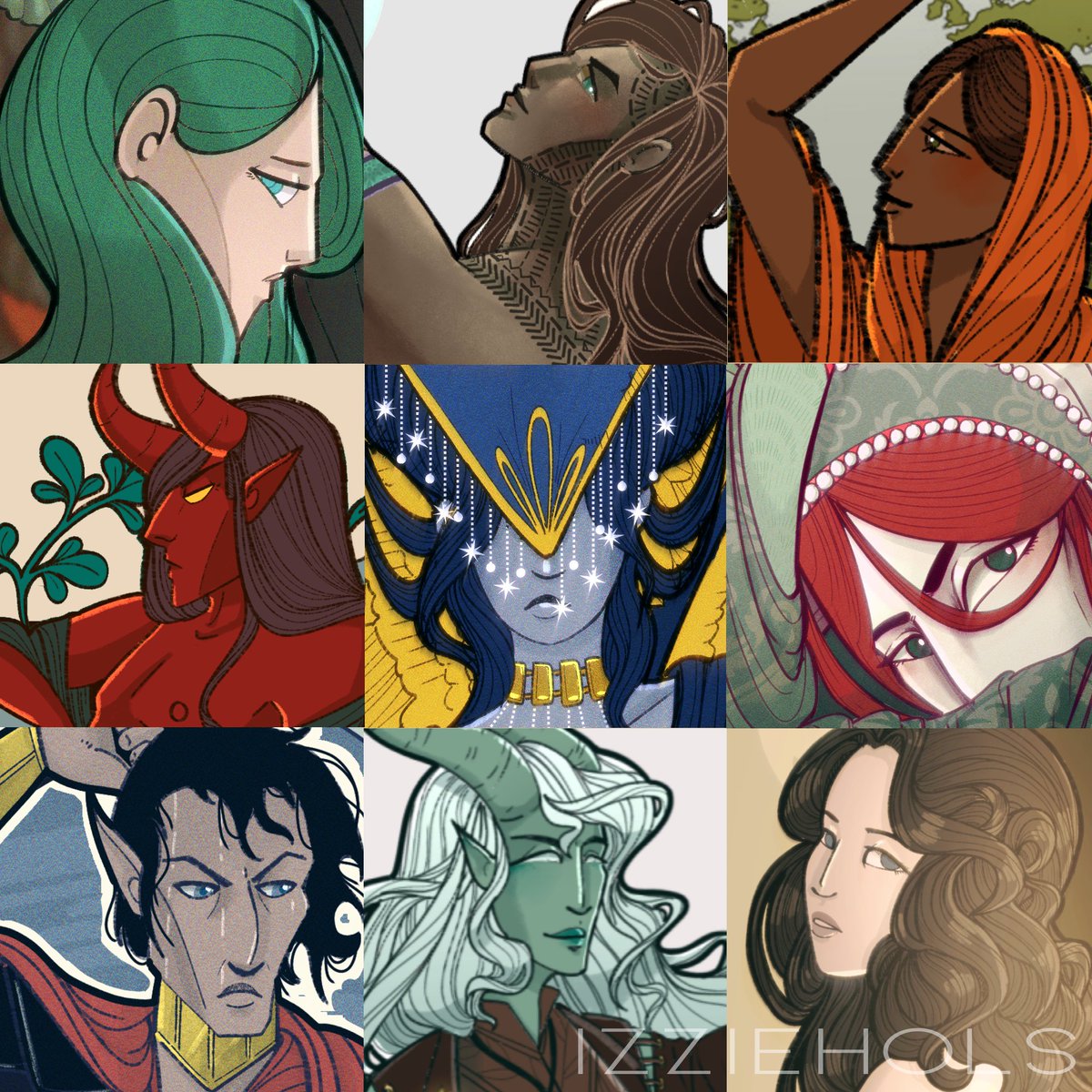 IzzyNouv's tweet photo. Saw that #faceyourart was getting a little traction, here are some faces to add to it

#faceyourart2022 #illustration #digitalart https://t.co/DLXWtNGTFW