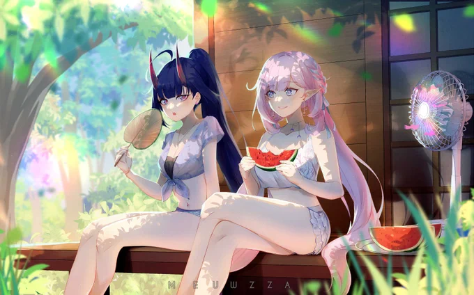 Summer with you #崩壊3rd #HonkaiImpact3rd #elysia #Raidenmei 