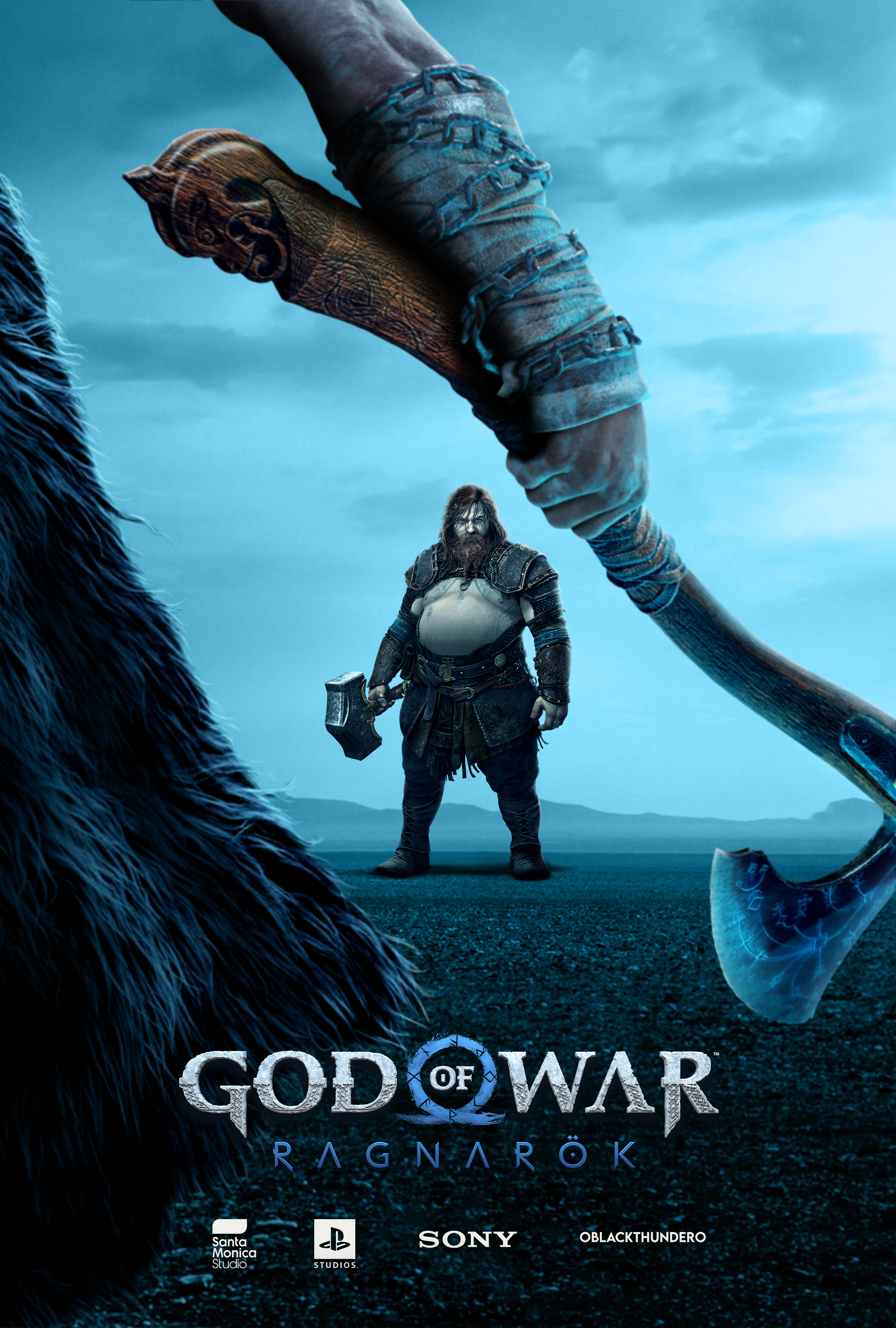 Black Thunder ⚡️ on X: Thor ⚡️- God of War Ragnarök #GodofWarRagnarok #PS5  #GodofWar  / X