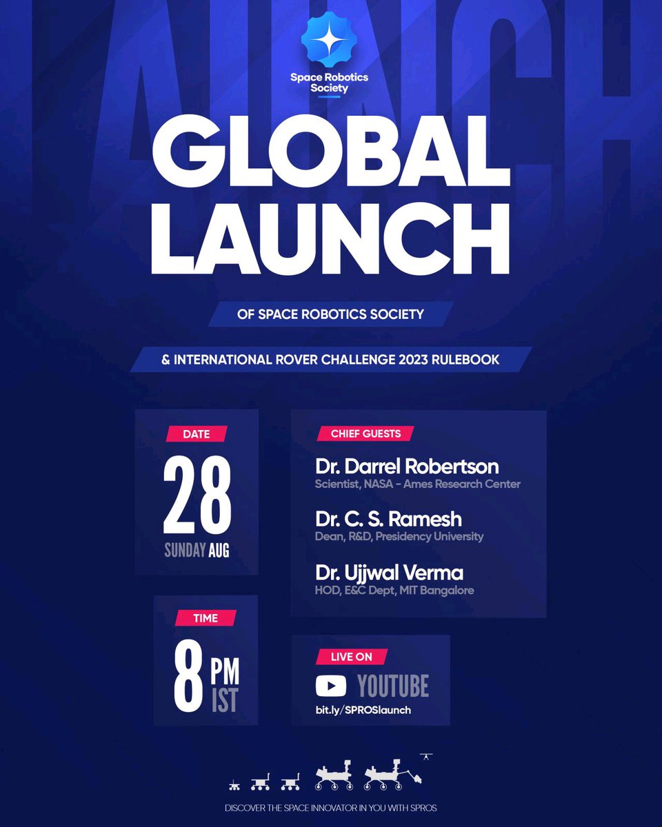 Space Robotics Society (SPROS) tweet media
