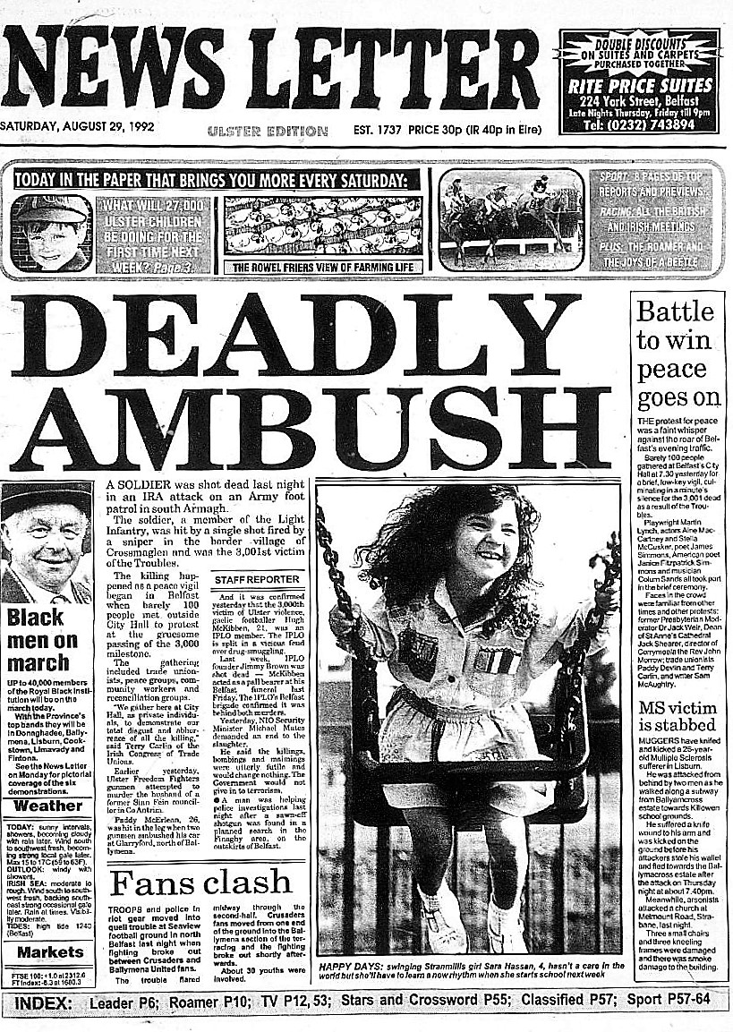 Onthisdaytheira on twitter onthisday in 1992 the ira murdered paul
