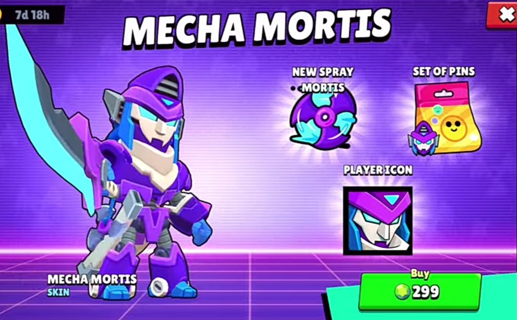 ShehrozAliKha15's tweet photo. 🔥3x Mecha Mortis Bundle #Giveaway🔥

via $10 iTunes/Google Play/PayPal
(3 Winners)
$30

To Enter:
👥Follow @ShehrozAliKha15 

🔁Like &amp; RT

 🚹 Tag 3 Friends 

➡️ Winners Announced at release date of skin.
Good Luck!🌟✨

#BrawlTalk   | #MechaMortis 
#BrawlStars | #StayMystic⚔️ https://t.co/gATCqN0Xx3