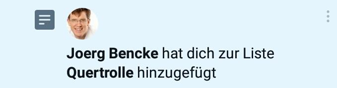 Sandor133's tweet photo. Hallo @JoBencke du hast mich freundlicherweise auf die Liste Quertrolle gesetzt.
Da Listenschreiben anscheinend so viel Spass macht, habe ich jetzt auch mal eine angelegt, mit dem Namen "Dummgläubige Systemnutten". Es gibt nur 1 Mitglied.
Herzlichen Glückwunsch! 🍾🎉 https://t.co/nepFJvGu69