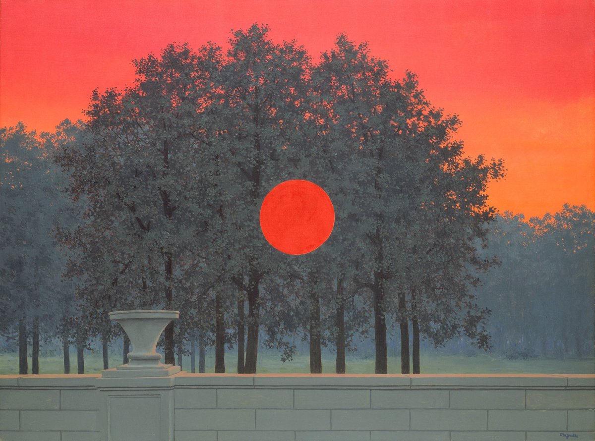 René Magritte, The Banquet, 1958 #renémagritte #museumarchive artic.edu/artworks/11871…