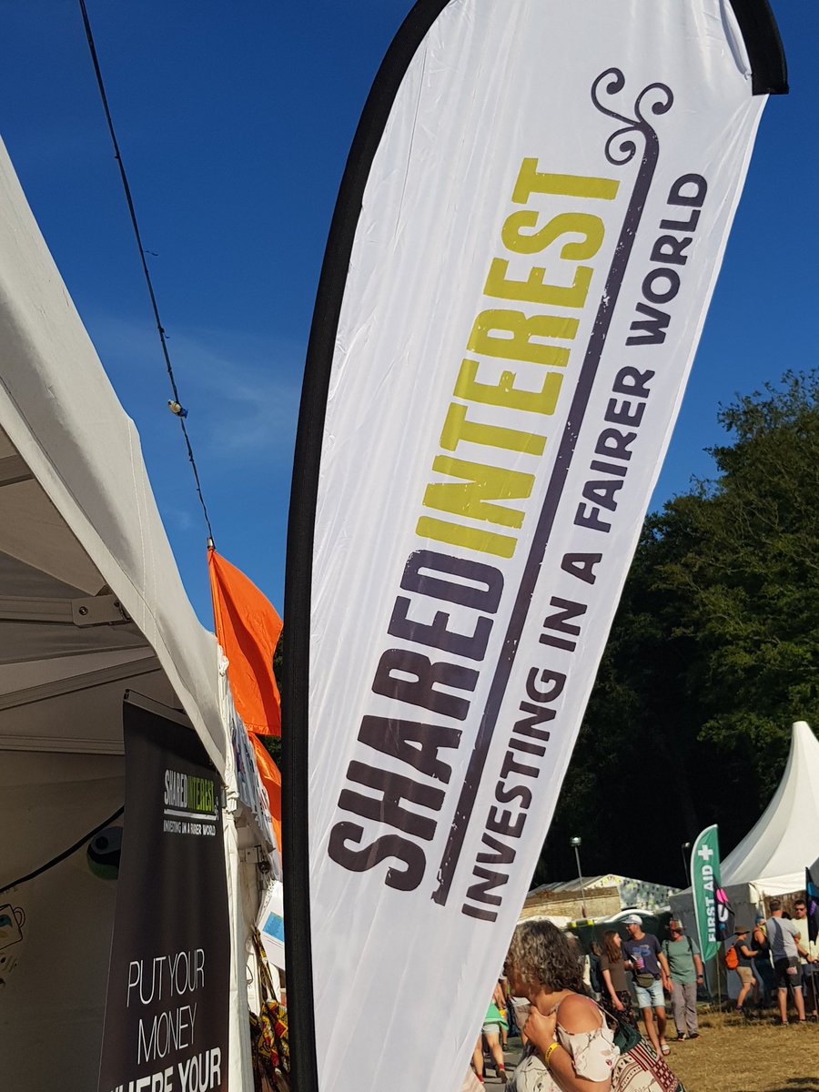 SharedInterest's tweet photo. Looking forward to another glorious day @greenbelt there's still plenty time to enter our prize draw to win a hamper full of #fairtrade goodies from @Cafedirect @divinechocolate @EatLiberation @JTS_FairTrade @Zaytoun_CIC https://t.co/wUGSUZuTuN