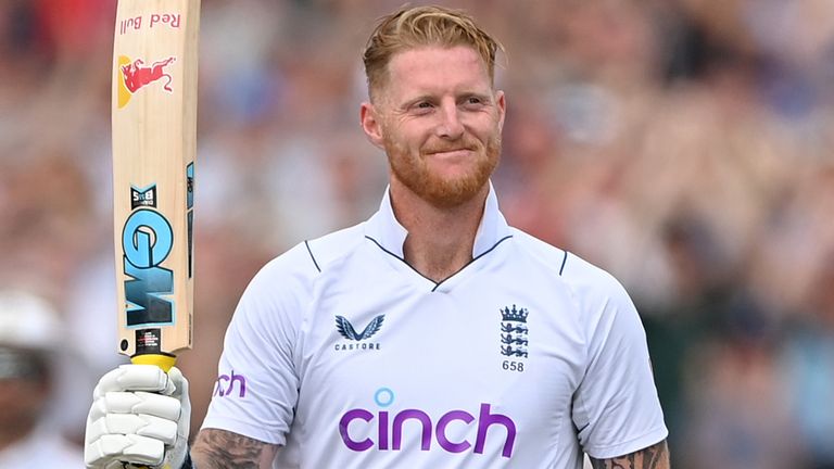 TheBarmyArmy's tweet photo. Ben Stokes' life:

Thursday - on the anniversary of his Headingley '19 innings, takes 2 wickets &amp; helps bowl SA out for 151

Friday - his own movie is released, scores a 💯

Saturday - bowls 14 overs in a row and makes it 5/6 as Test captain, given MOTM

Sunday - saves the world https://t.co/7hOSA7fej5
