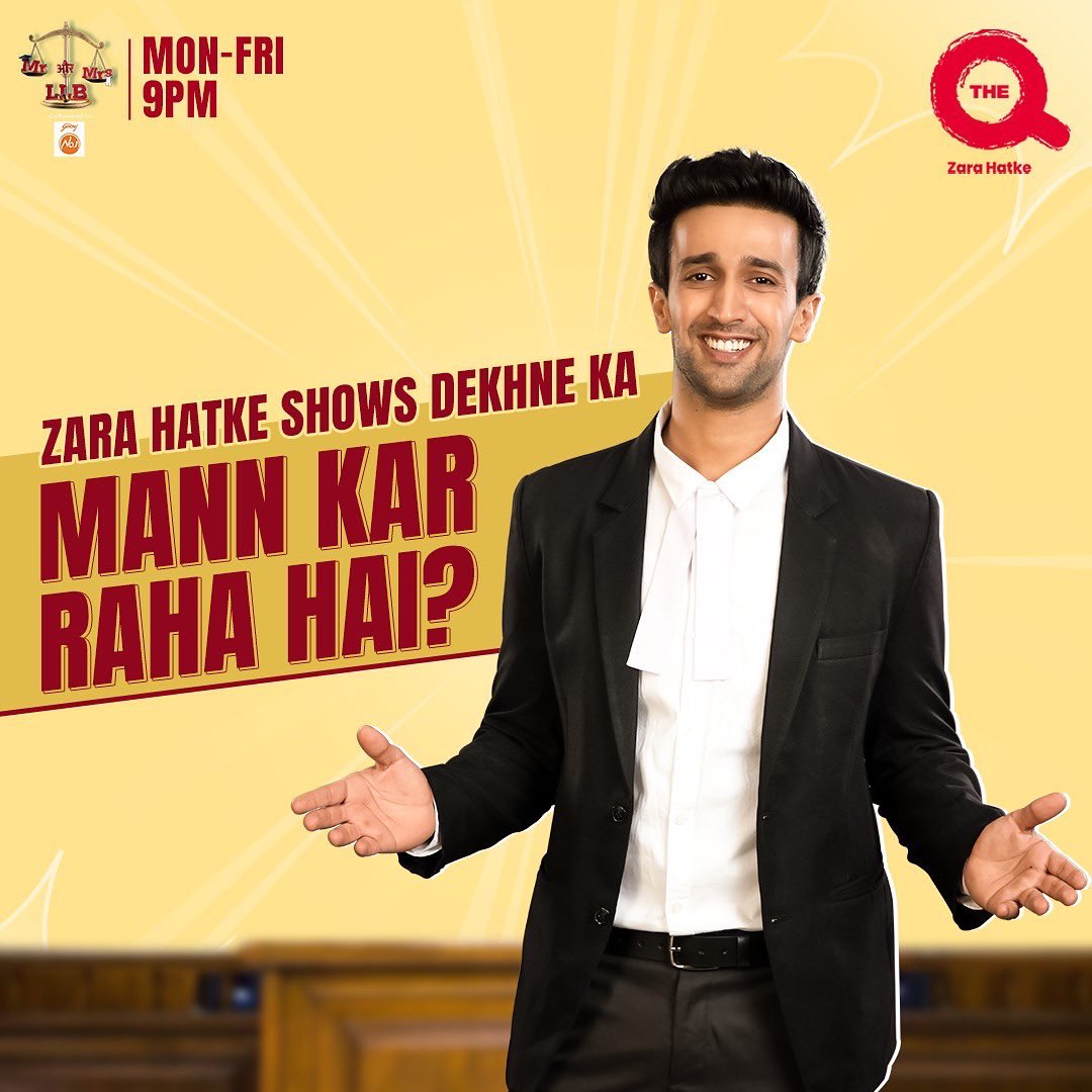 Q TV | Zara Hatke tweet media