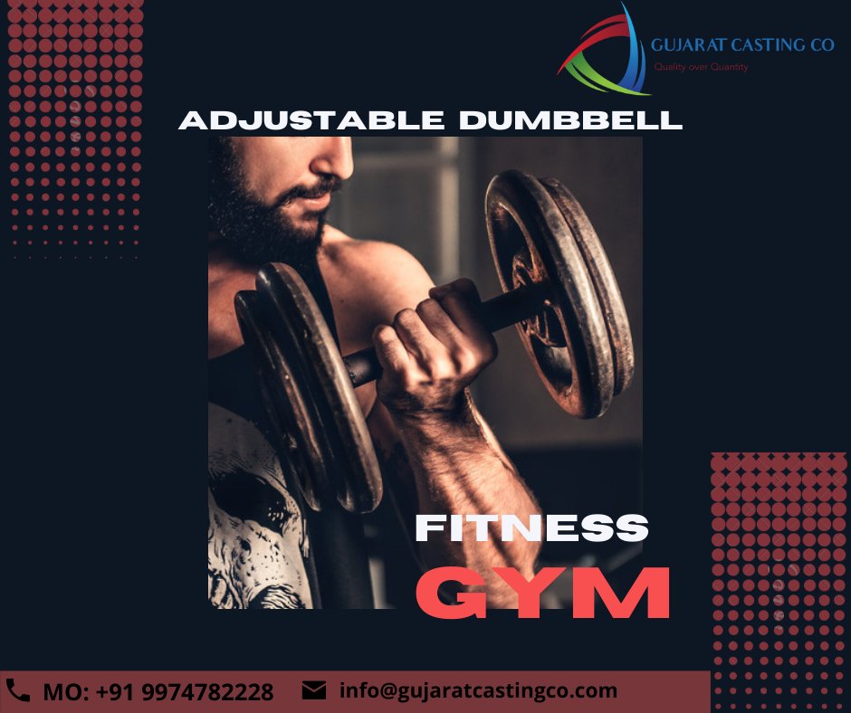 GujaratCasting's tweet photo. Try our Adjustable Dumbbells at a very affordable price.
(PER KG 1.10 USD)

For More Information: https://t.co/qgyLJfLW2M
#fitnessaddict #Fitnessbusiness #gymequipment #gymlife @SwiecickiWiktor @GymDumbbells @BestFitnessGym2  @gauharsgym  @mjfit @Reach_ur_goals https://t.co/dpUnbaB5Kd
