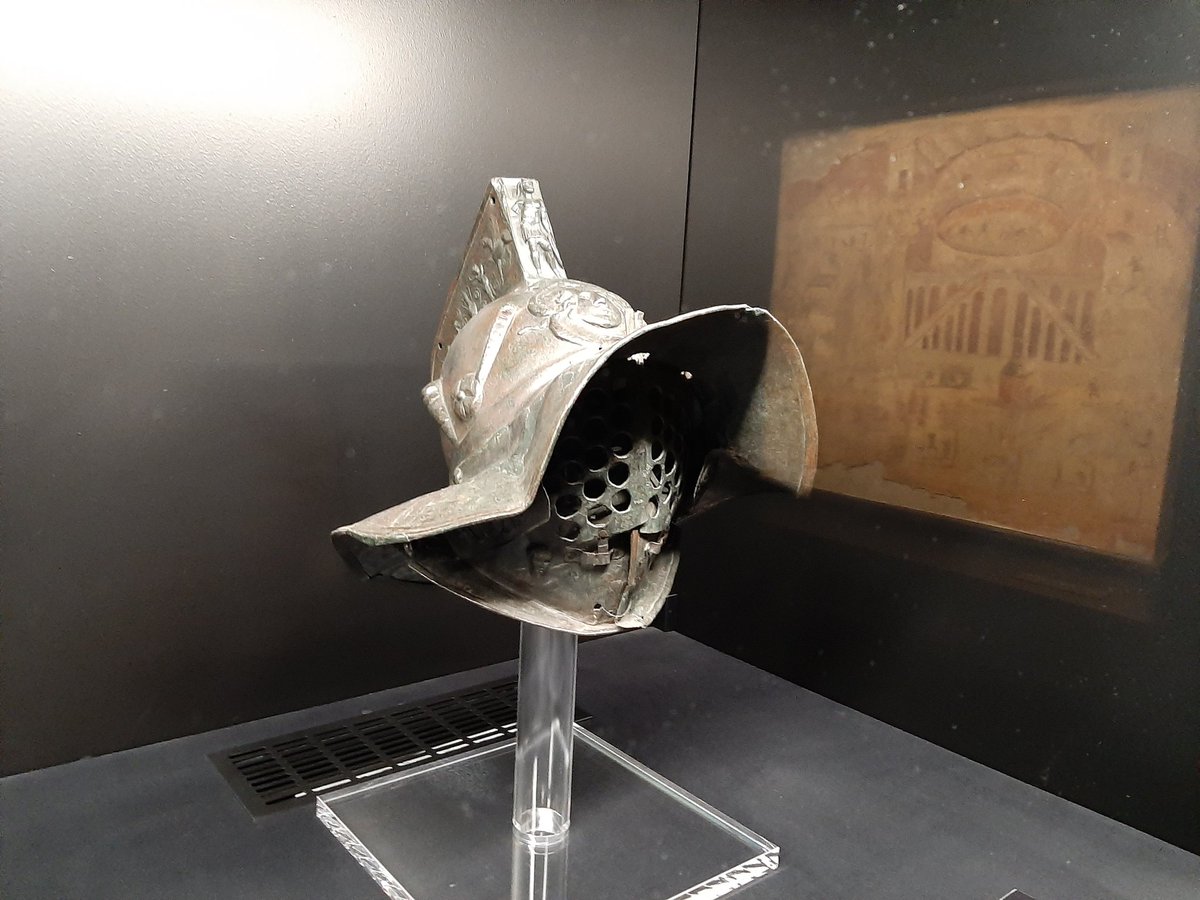 JavierAlonsoEs's tweet photo. Interesante exposición sobre los gladiadores en @marqalicante 
merece mucho la pena. https://t.co/tNapR3UATQ