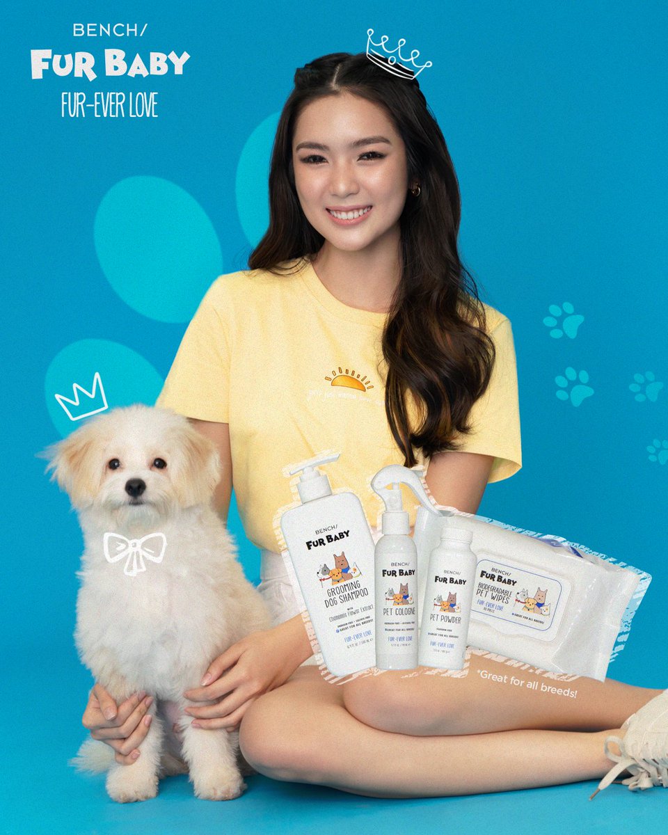 benchtm's tweet photo. Keep your fur babies healthy and happy like @francinecarreld's dogs, Hambi and Sova, with our newest FUR-tastic line of grooming essentials for dogs. Shower them with all our Fur-Ever love and care everyday with #BENCHFurBaby! 💓🚿

#BENCHFurEverLove https://t.co/oGLYz6hPuY