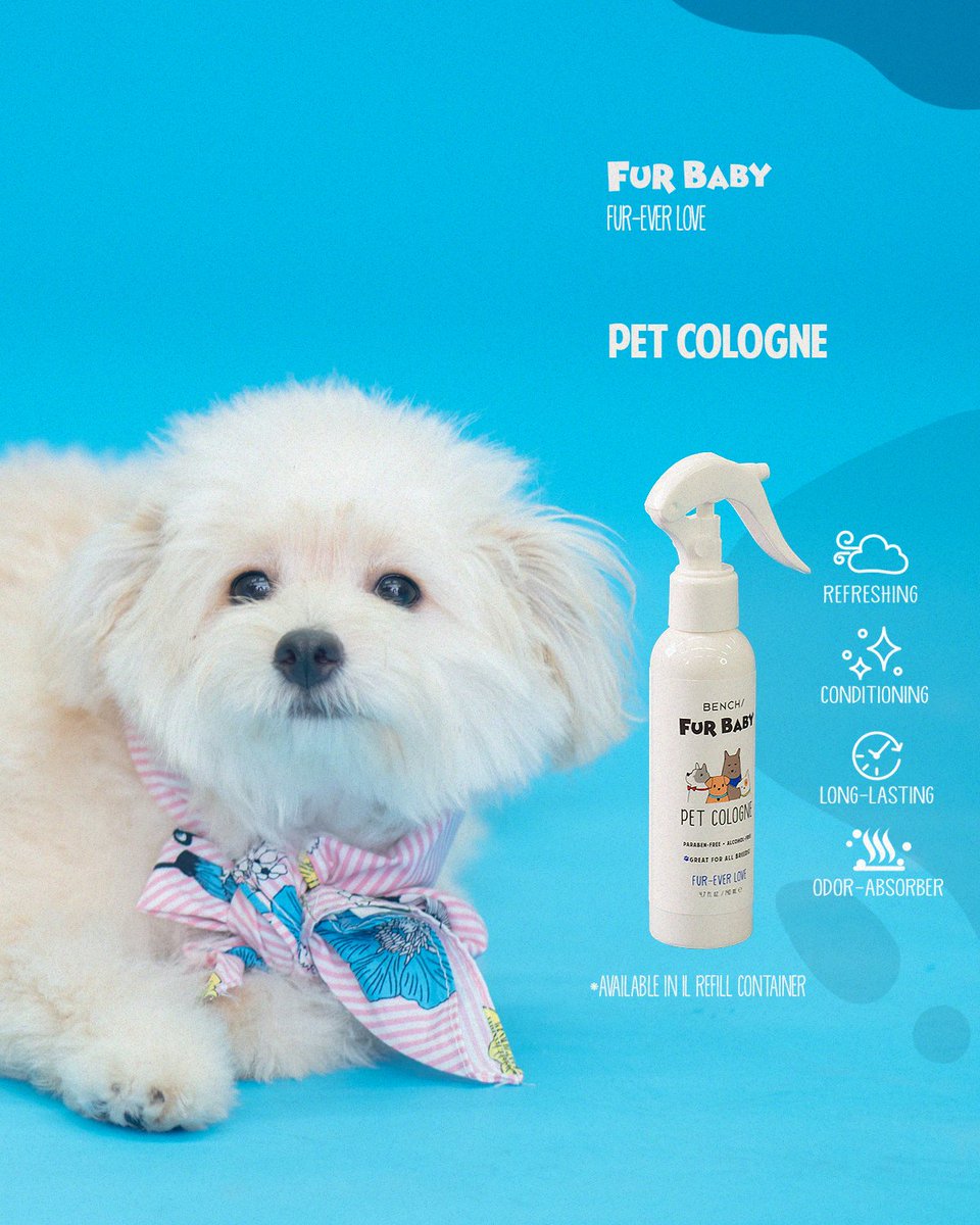 benchtm's tweet photo. Keep your fur babies healthy and happy like @francinecarreld's dogs, Hambi and Sova, with our newest FUR-tastic line of grooming essentials for dogs. Shower them with all our Fur-Ever love and care everyday with #BENCHFurBaby! 💓🚿

#BENCHFurEverLove https://t.co/oGLYz6hPuY