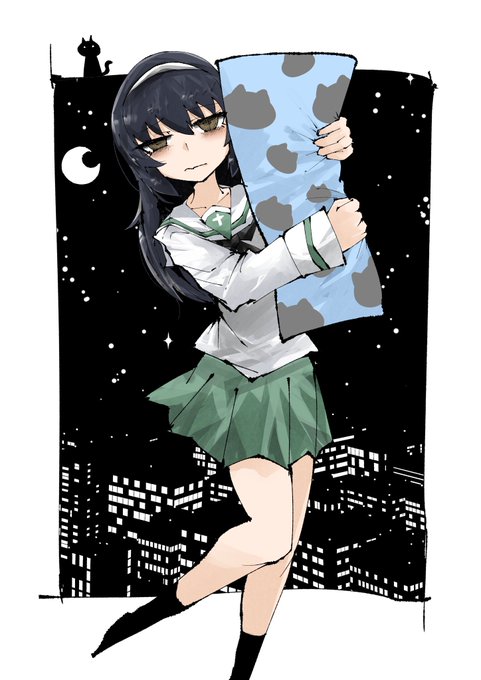 夜。 