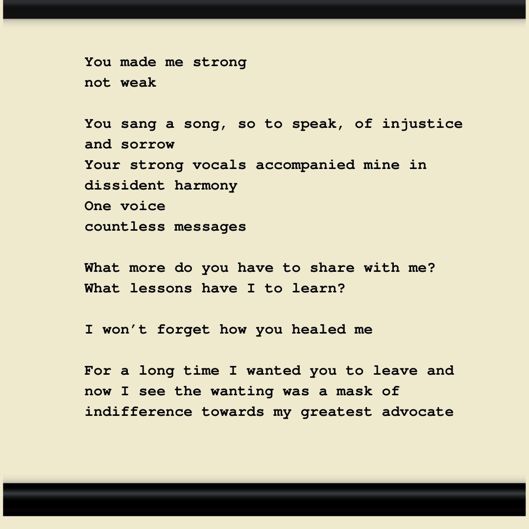 my_chyp's tweet photo. CHYP Youth Daniela decided to write a poem dedicated to her pain. We ask that you take the time to hear her words... here is what she had to say.

#CHYP #chronicillness #invisibleillness #heal #spoonie #disability #pain #poetry #healingjourney https://t.co/UpuAKKOJm5
