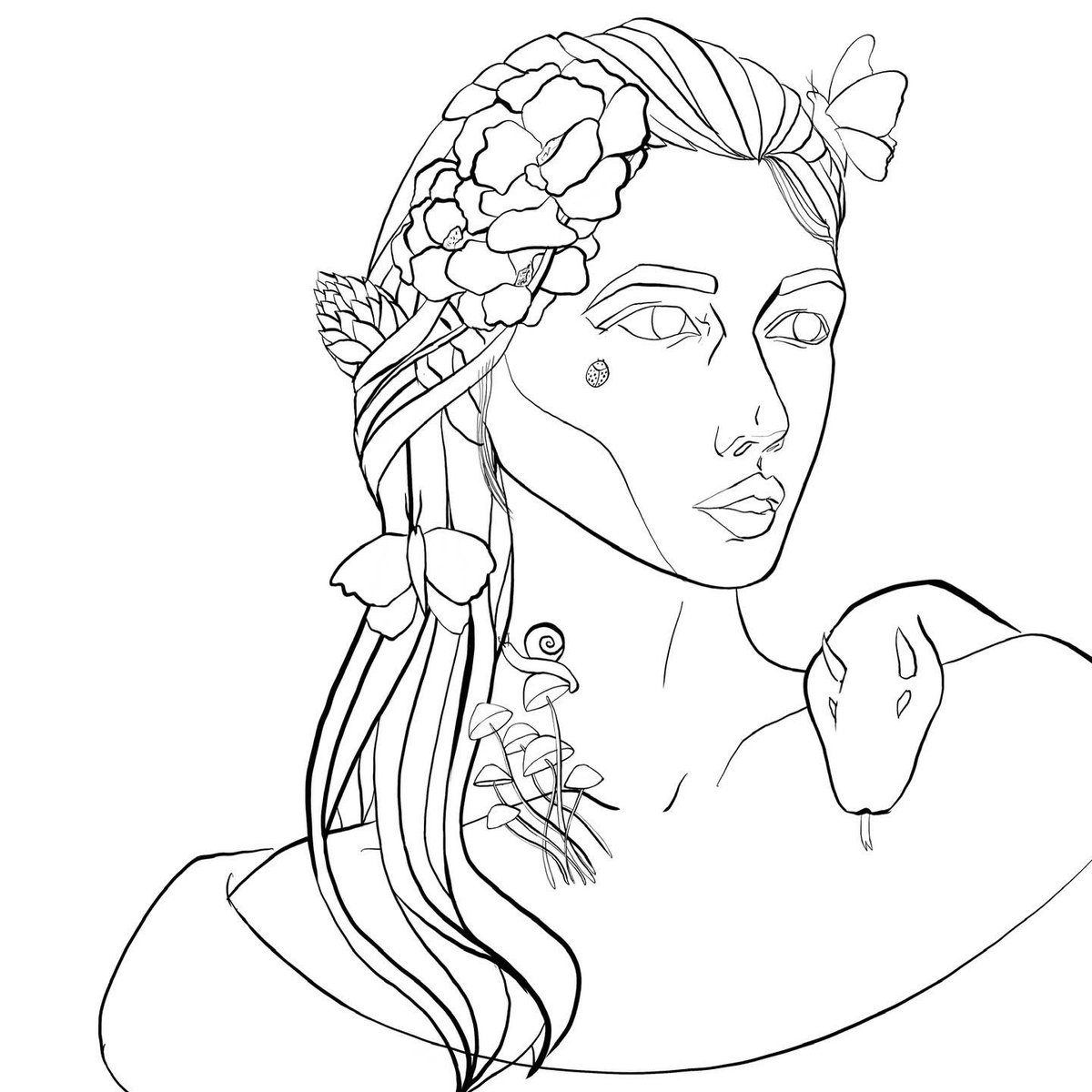 Olgaolis's tweet photo. New WIP of a fairy as part of a dtiys which I haven’t done in a while!

#dtiys #fairy #fairydrawing #wipart #wipfairyart #smallartist #smallartaccount #digitalart #digitalsketch #digitalsketching #digitalportait https://t.co/0PHAYZX5AZ