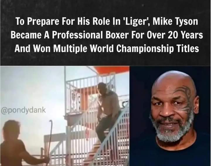 colossalbrick's tweet photo. Such a natural actor wow @MikeTyson https://t.co/YS8sHtOcDd