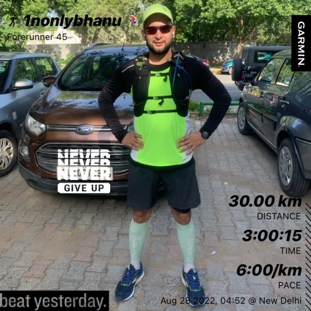 bhanujoshi7's tweet photo. #sundaylsd #1nonlybhanu #halfmarathon #sundayvibes https://t.co/ydz0t2VBV7